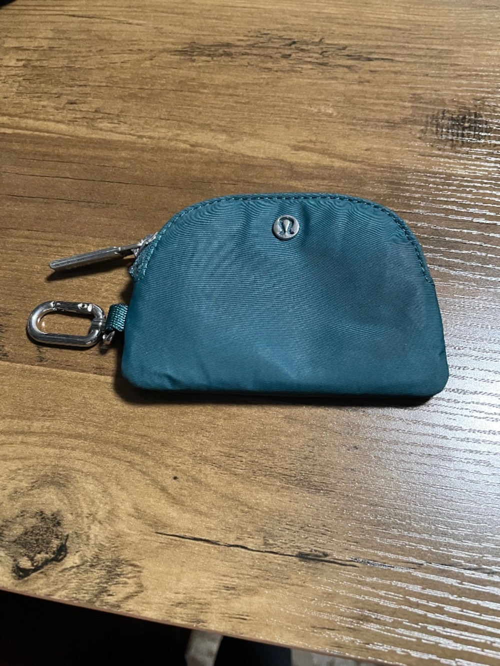 Lululemon pouch with Keychain Clip